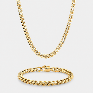 Cuban Set 6mm (Gold)
