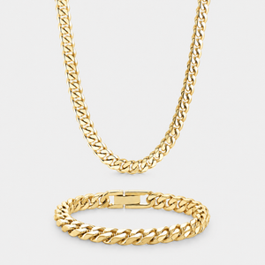 Cuban Set 8mm (Gold)