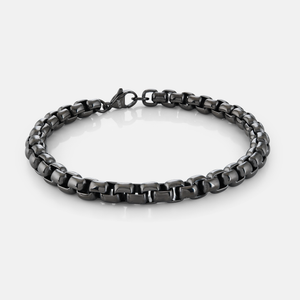 Round Box Link Bracelet