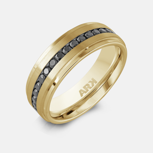 7mm Black Band Ring