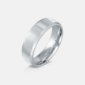 6.5mm Bevel-Edge Band Ring