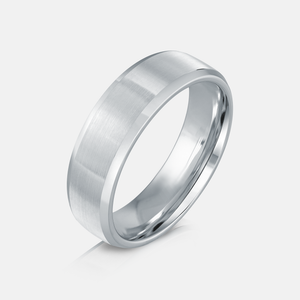 6.5mm Bevel-Edge Band Ring